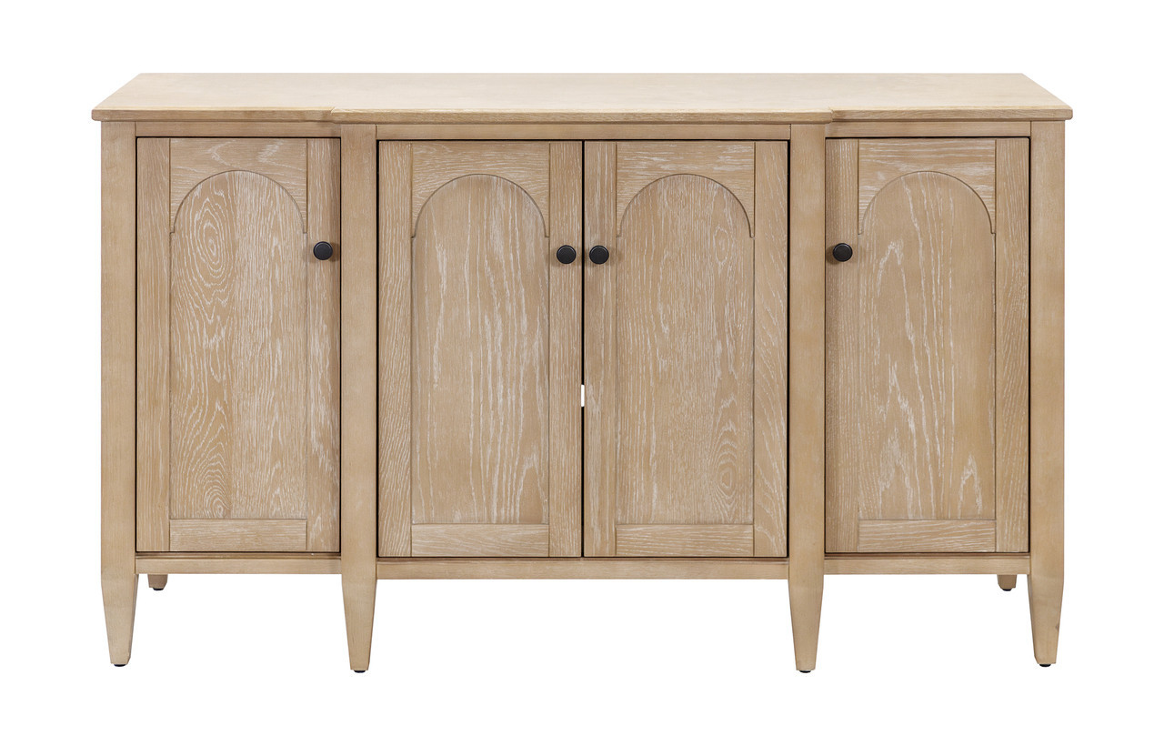 Laurel Modern Wood Console In Light Brown | 1stopbedrooms