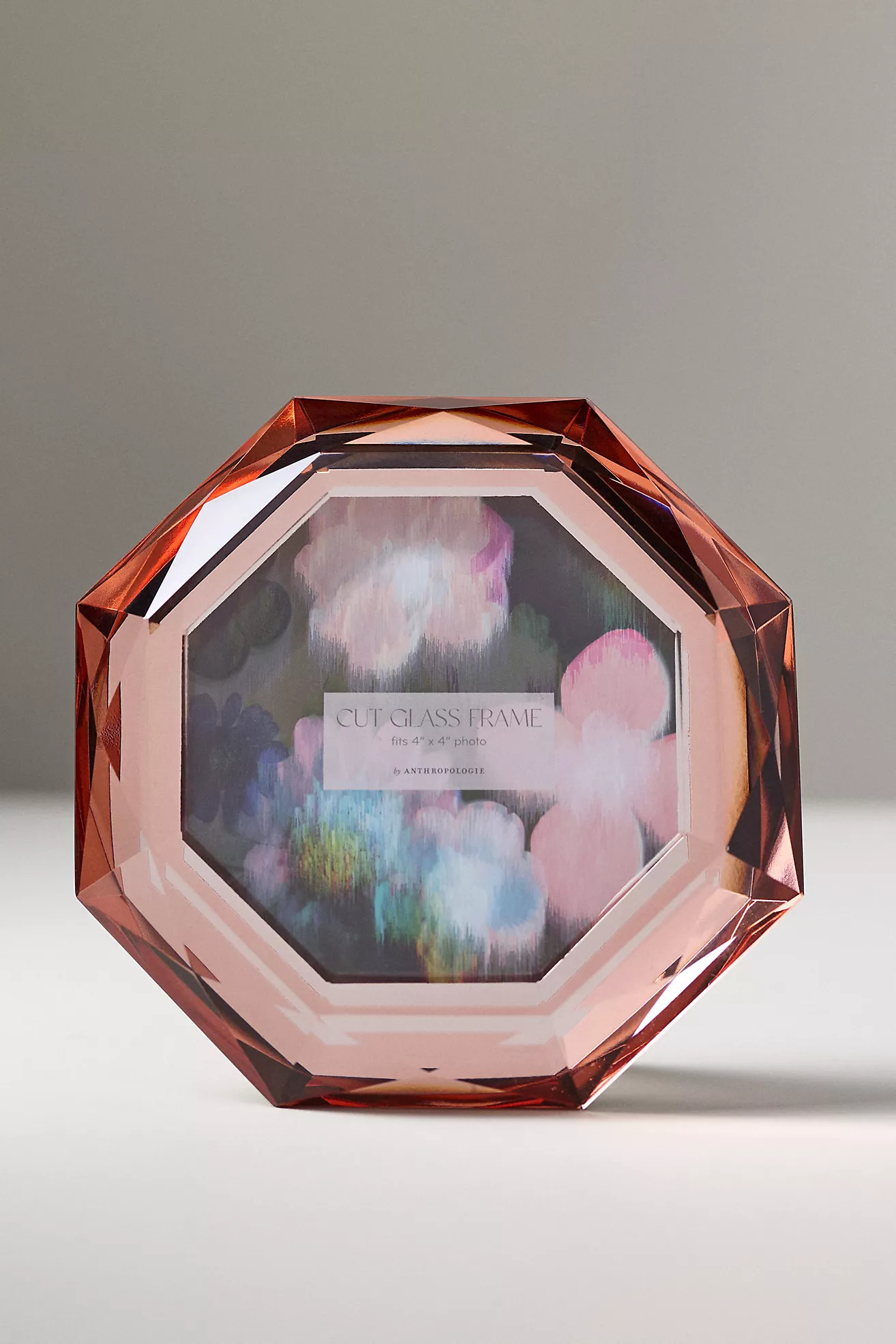 Jewel-Toned Cut Glass Frame | Anthropologie (US)