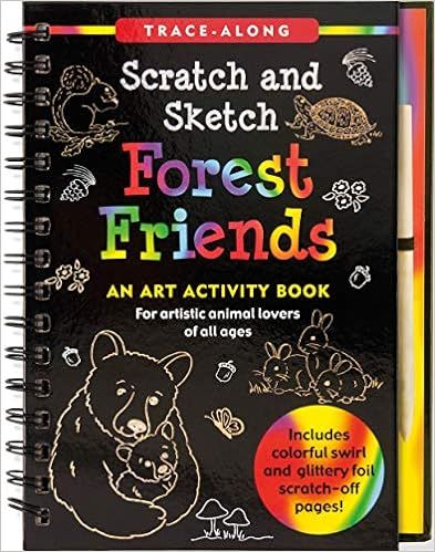 Forest Friends Scratch & Sketch (Trace Along) (Trace Along Scratch & Sketch)     Hardcover – Ma... | Amazon (US)