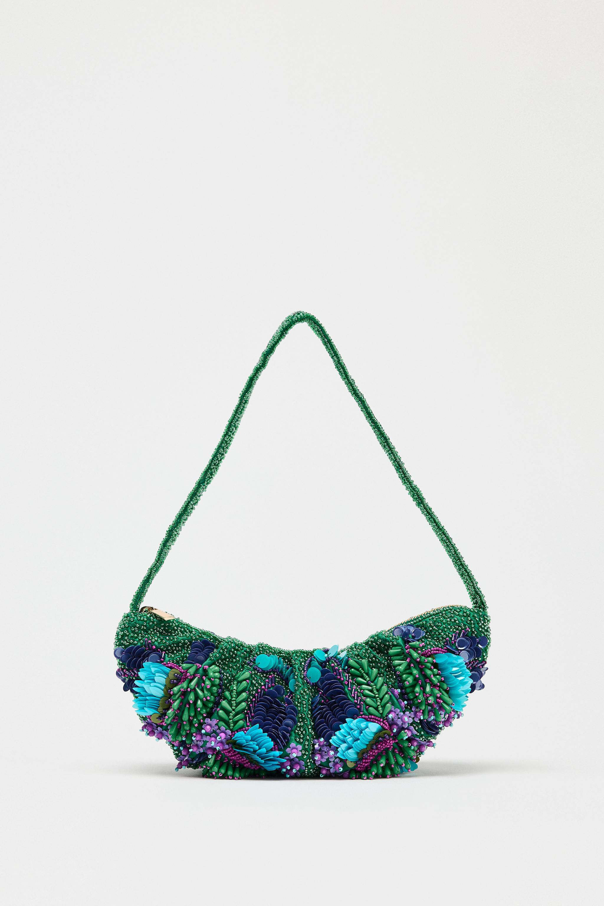 BEADED SHOULDER BAG | Zara US