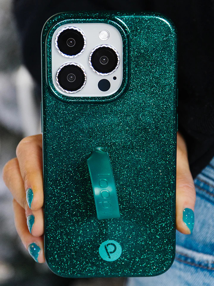 Loopy Cases - Emerald Sparkle | Loopy Cases