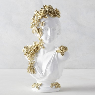 Gold Floral Bust | Z Gallerie