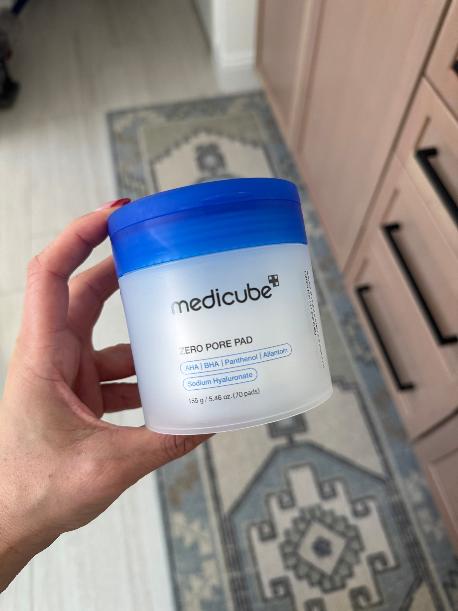 Also love the medicube pore pads. Works similar to a liquid exfoliate. This has a built in pad. It’s a toner, but had AHA and BHA  