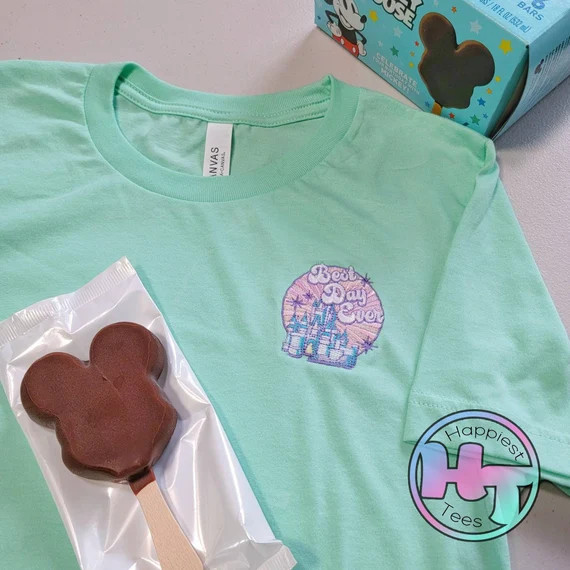 Best Day Ever Pastel Tee || Disneyland Pastel Disney Vibes || Retro Vintage Aesthetic || Pink Blu... | Etsy (US)