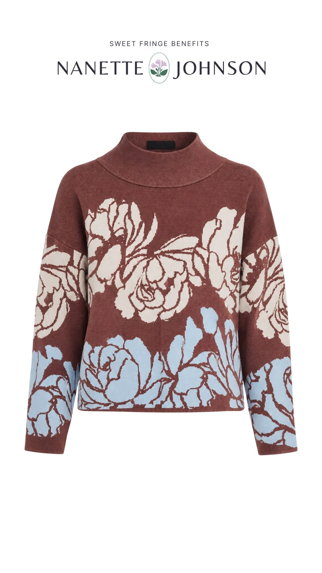 Well, you all clearly had a thing for this sweater this week. That floral pattern with the little pops of blue gives it plenty of personality without making you work too hard to style it.

#LTKOver40 #LTKPetite #LTKTravel
