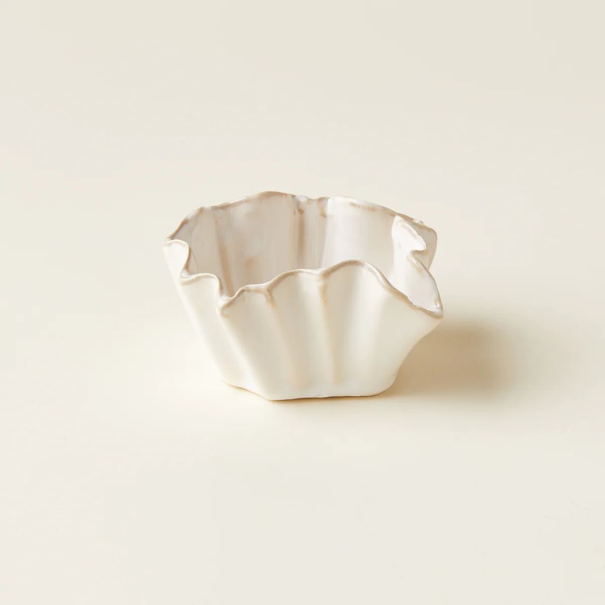 Pleated Stoneware Bowl | Kate Marker Home