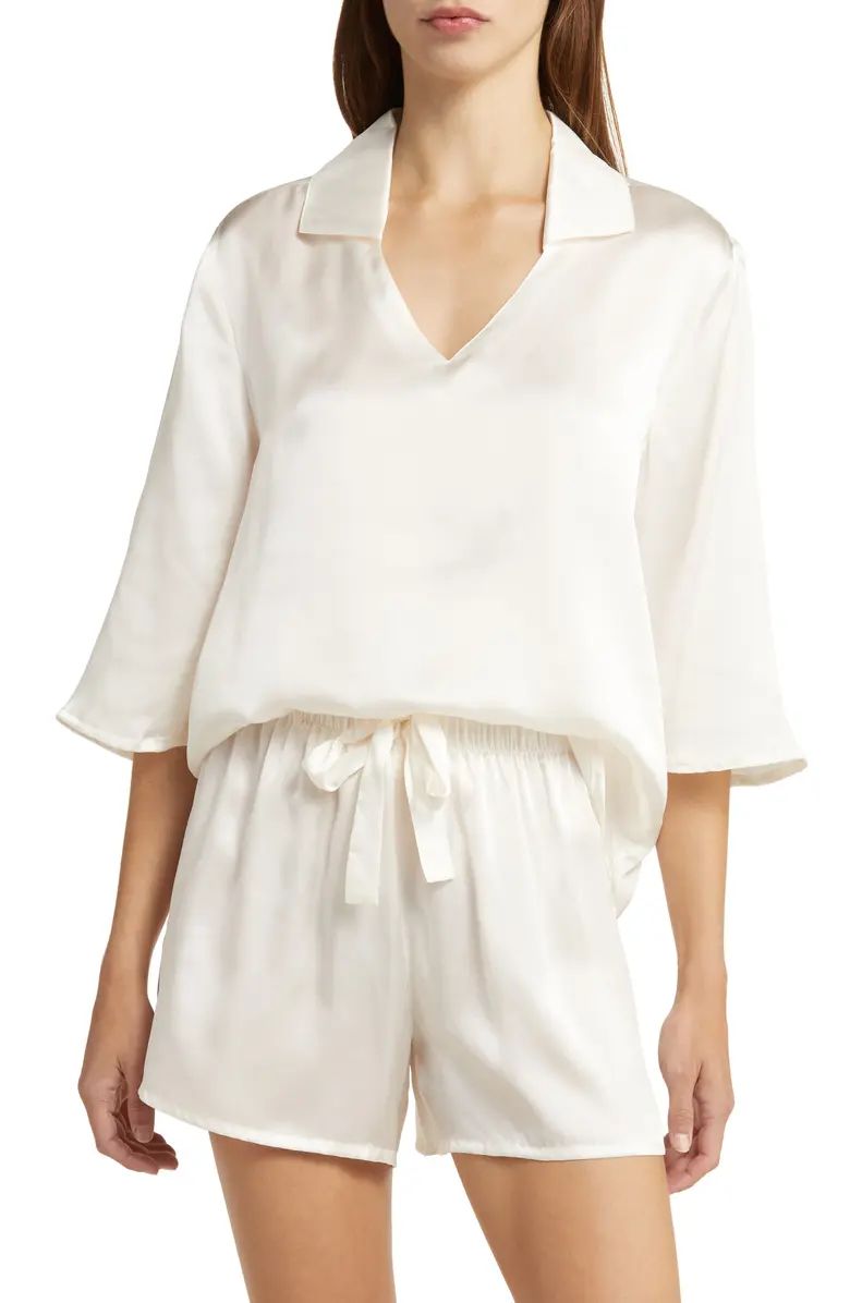 Washable Silk Short Pajamas | Nordstrom