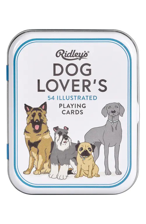 Chronicle Books Dog Lover's Playing Cards in Multicolor at Nordstrom | Nordstrom
