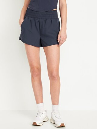 Extra High-Waisted Run Shorts -- 3-inch inseam | Old Navy (US)