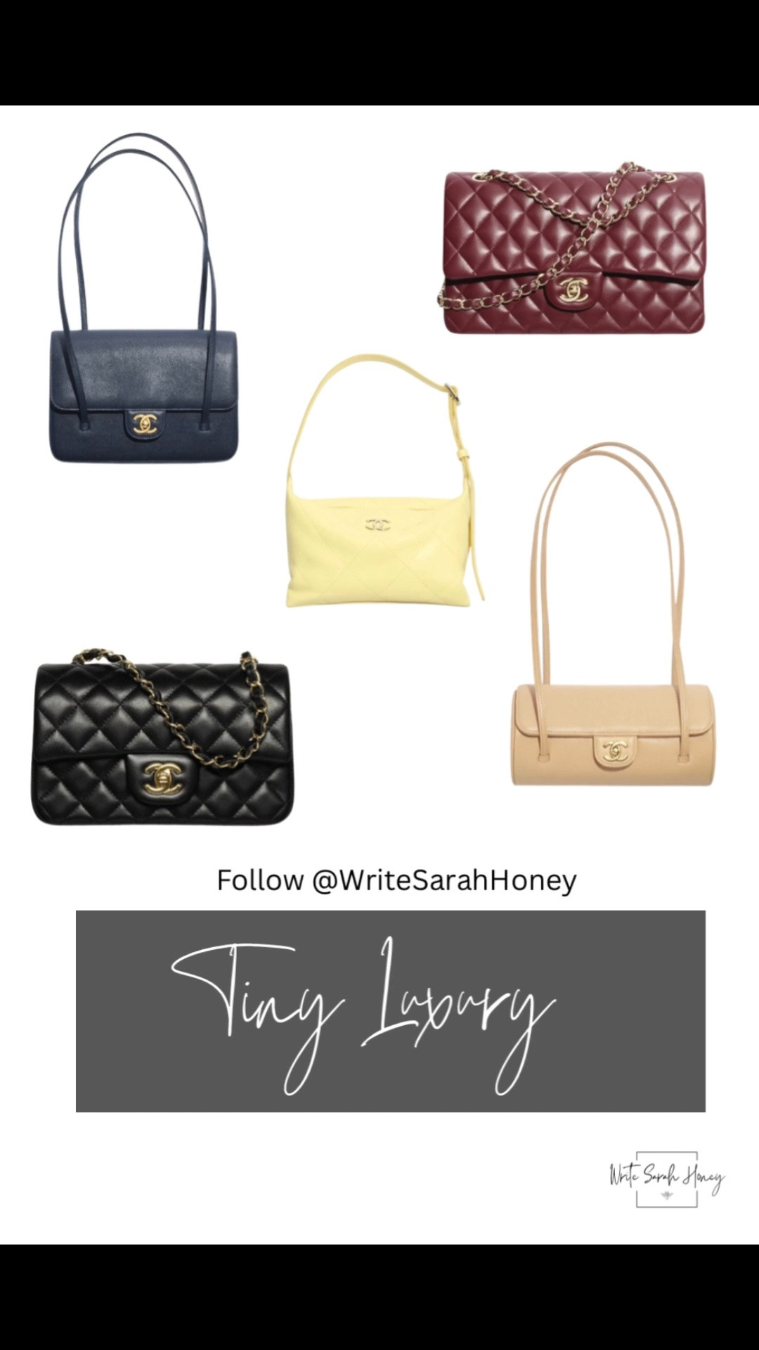 That iconic quilted bag moment.
It’s not just fashion! It’s a feeling. Effortless, timeless, powerful.

Because the little details? They change everything. 🖤 

👉 Tap to shop my Chanel favorites
🤍 Follow for more luxury finds, beauty staples & elevated everyday style

#Chanel
#LuxuryStyle
#DesignerFinds
#LuxuryBeauty
#TimelessStyle
#HighEndFashion
#ClassicChic