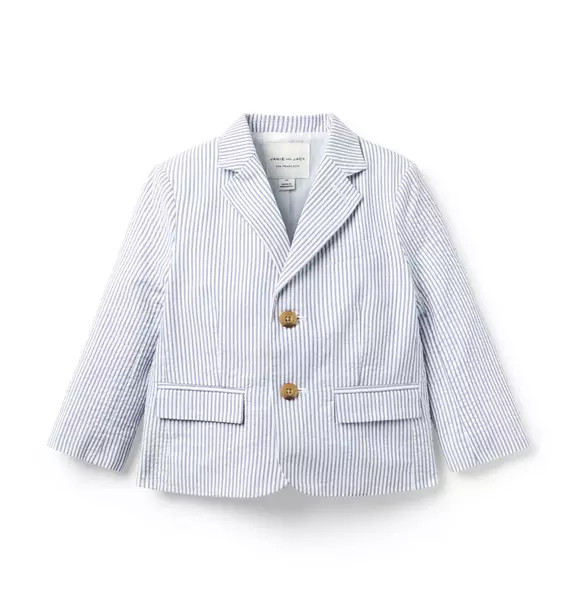 The Striped Seersucker Blazer | Janie and Jack