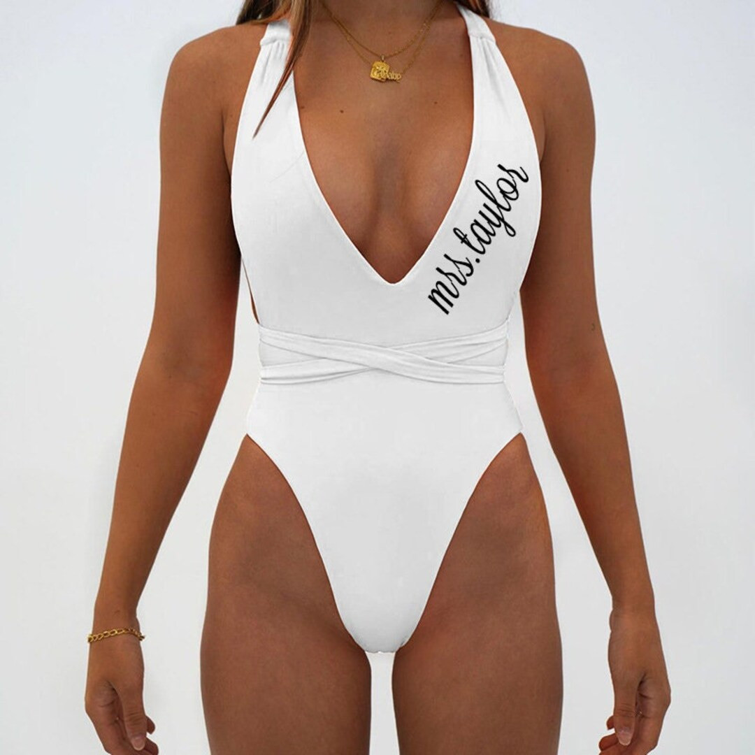 Bride and Tribe Bride Swimsuit Custom Swimsuit Babe - Etsy | Etsy (US)