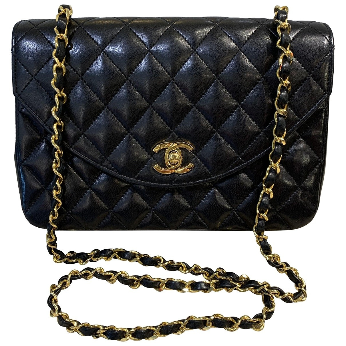 Chanel Timeless/Classique Black Leather Clutch bag for Women | Vestiaire Collective (Global)