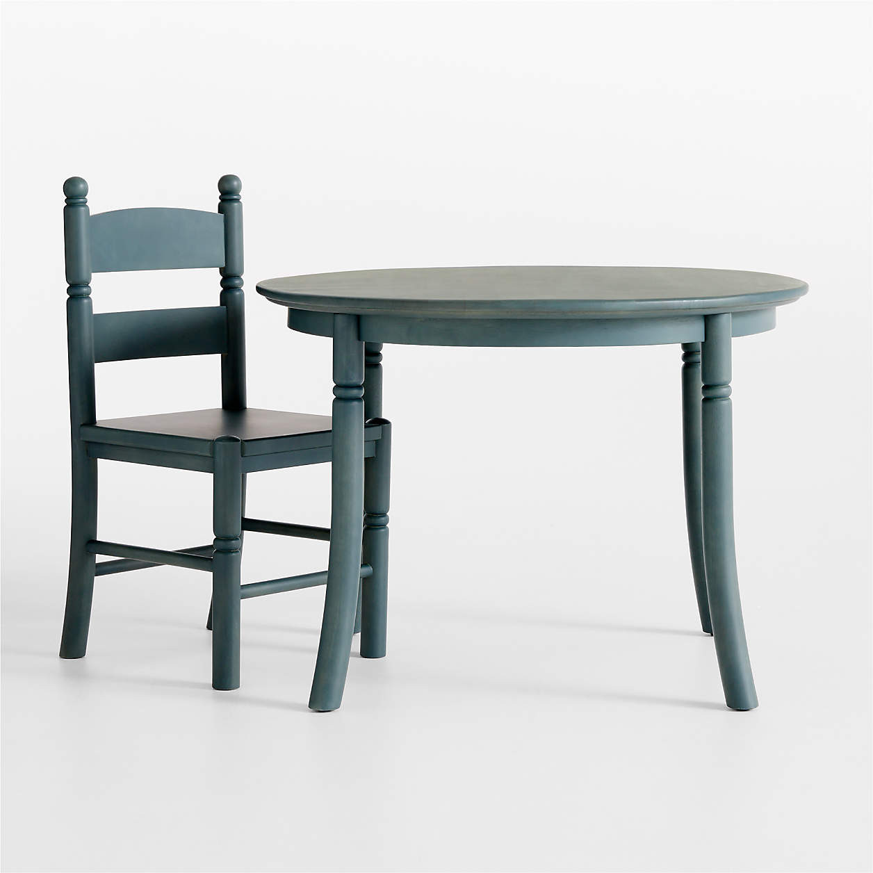 Jouer Balsam Green Wood Kids Play Table by Sharland England | Crate & Kids | Crate & Barrel