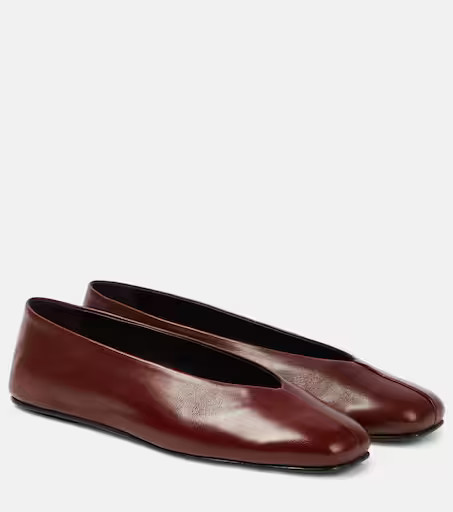 Ballerinas Eva Two aus Leder | Mytheresa (DACH)