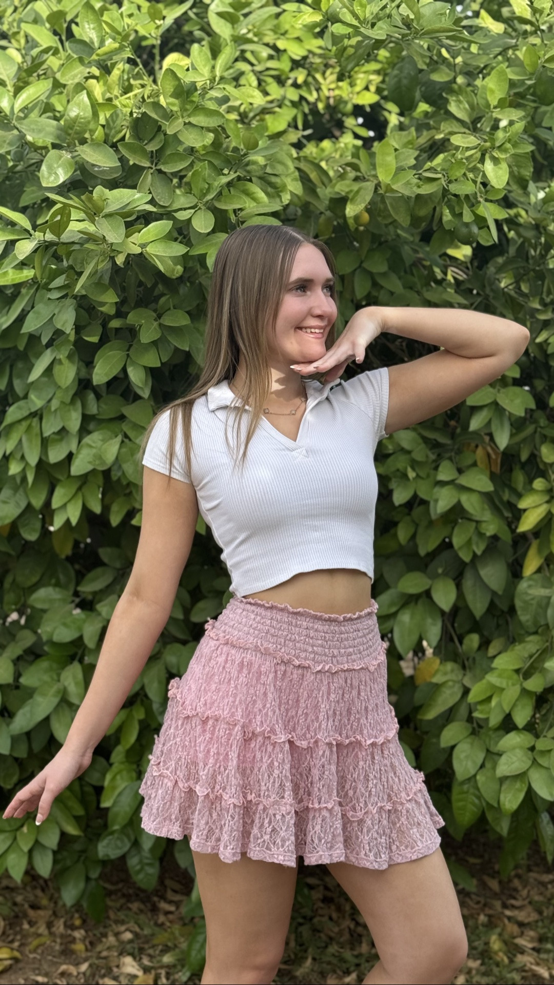 Feeling cute and girly in this lace mini skirt 🤍 The high waisted fit and flowy style make it perfect for brunch, vacations, date nights, or summer pics 🌸✨

#LTKStyle #LTKFashion #MiniSkirt #LaceSkirt #FlowySkirt #HighWaistedSkirt #FeminineStyle #CuteOutfit #SummerFashion #GirlyStyle #DateNightOutfit #BrunchOutfit #TrendyFashion #OOTD #FashionFinds

#LTKootd #LTKU #LTKSaleAlert