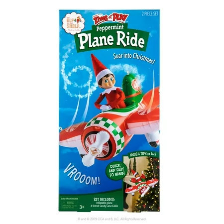 The Elf on the Shelf Peppermint Plane Ride (Elf Not Included) | Walmart (US)