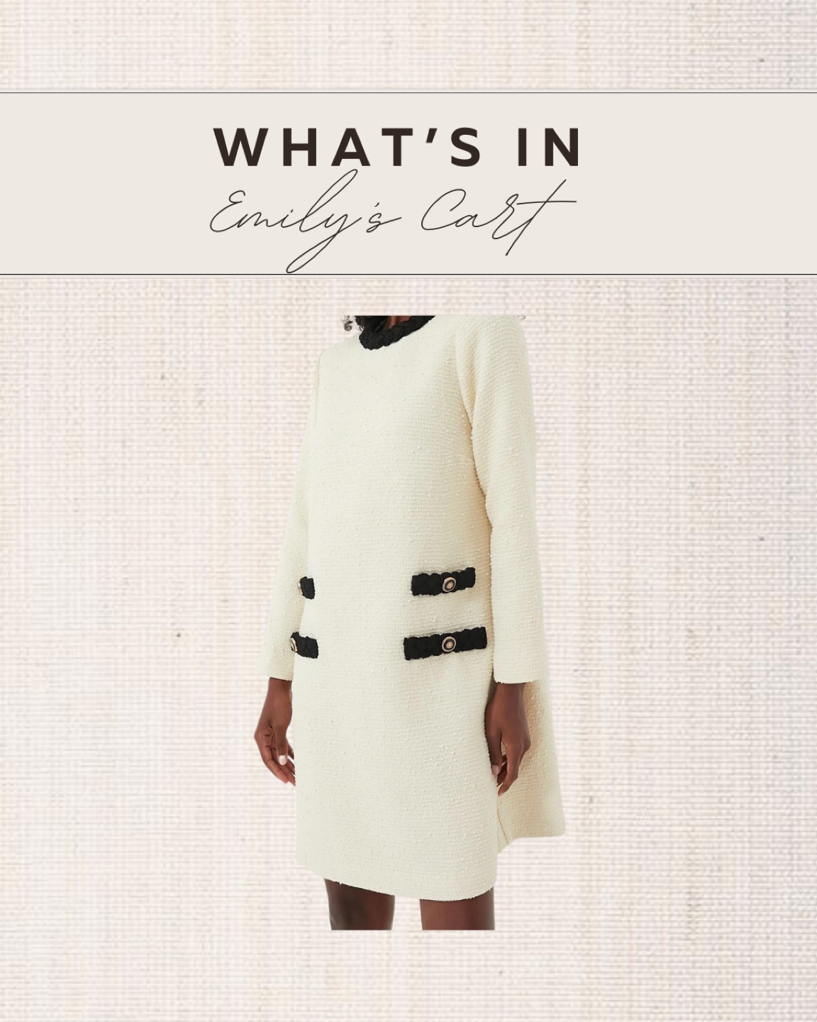 In love with this black and white tweed dress. Wearing it for my nephew’s baptism. Baptism dress. Classic dress. 

#LTKHoliday #LTKfamily