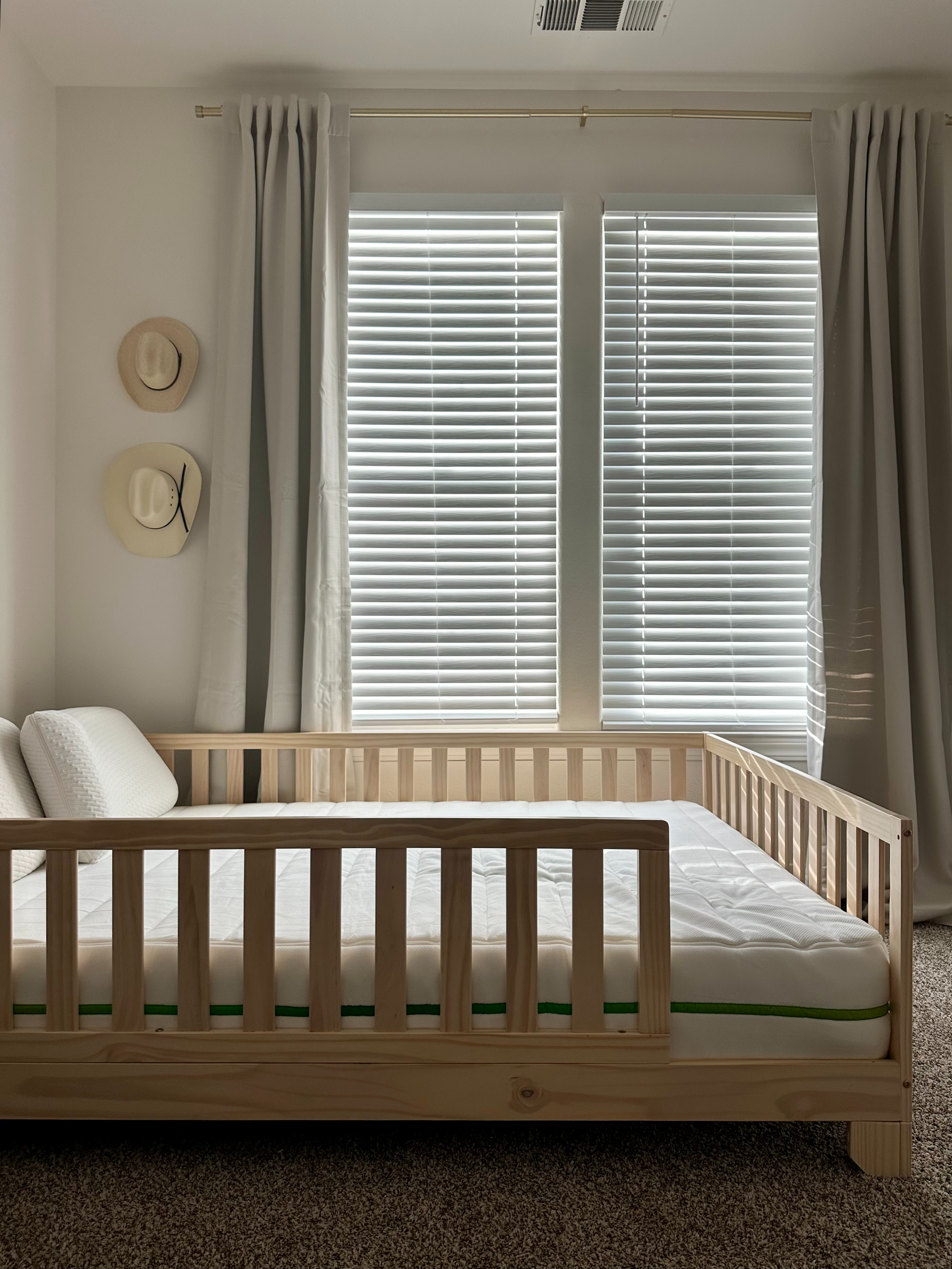 We are loving Atticus' new mattress that can grow with him throughout the years. | Helix Sleep mattress, kids mattress, toddler floor bed mattress, mattress for kids, Helix kids mattress 

 #LTKHome #LTKKids