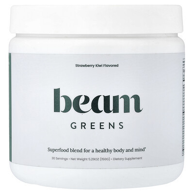 Beam, Greens, Strawberry Kiwi, 5.29 oz (150 g) | iHerb