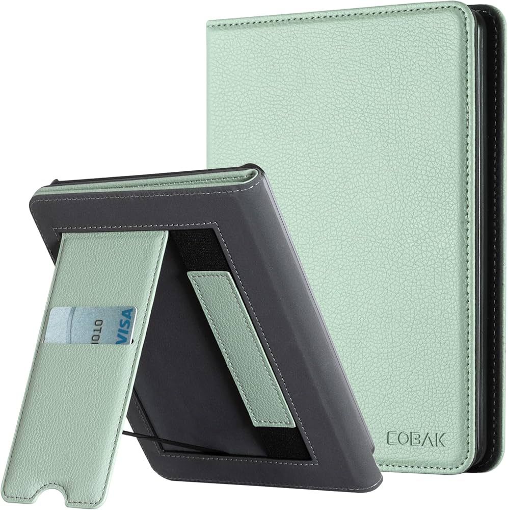 CoBak Kindle Paperwhite Case with Stand - Durable PU Leather Cover with Auto Sleep Wake, Card Slo... | Amazon (US)