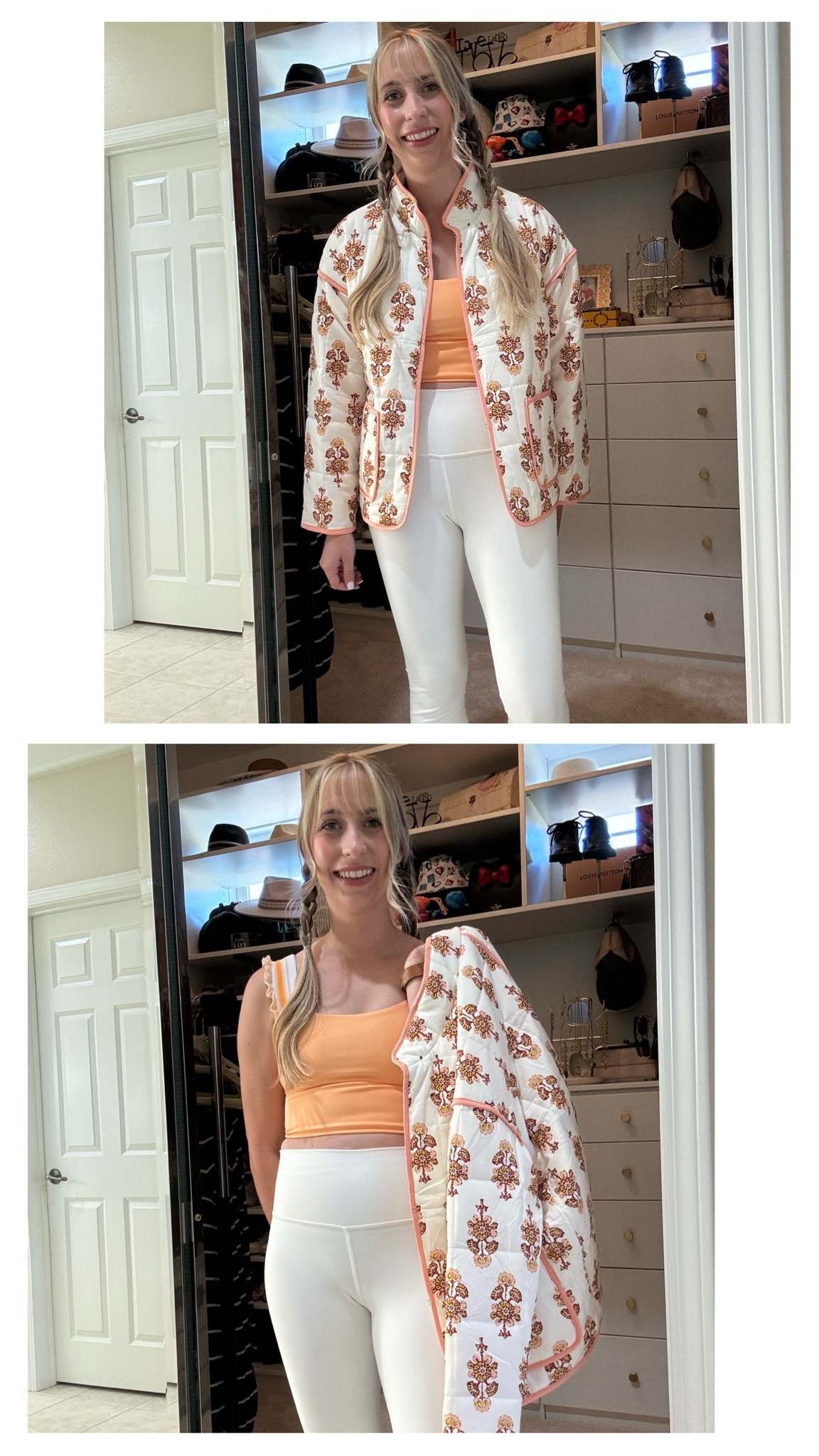 Mom life means always being on the go, but who says you can’t look stylish and comfy? 💕 These cream leggings are the ultimate wardrobe staple for workout sessions and casual errands. Effortless, versatile, and oh-so-chic! 🙌

#LTKStyleTip #LTKFindsUnder100 #LTKActive