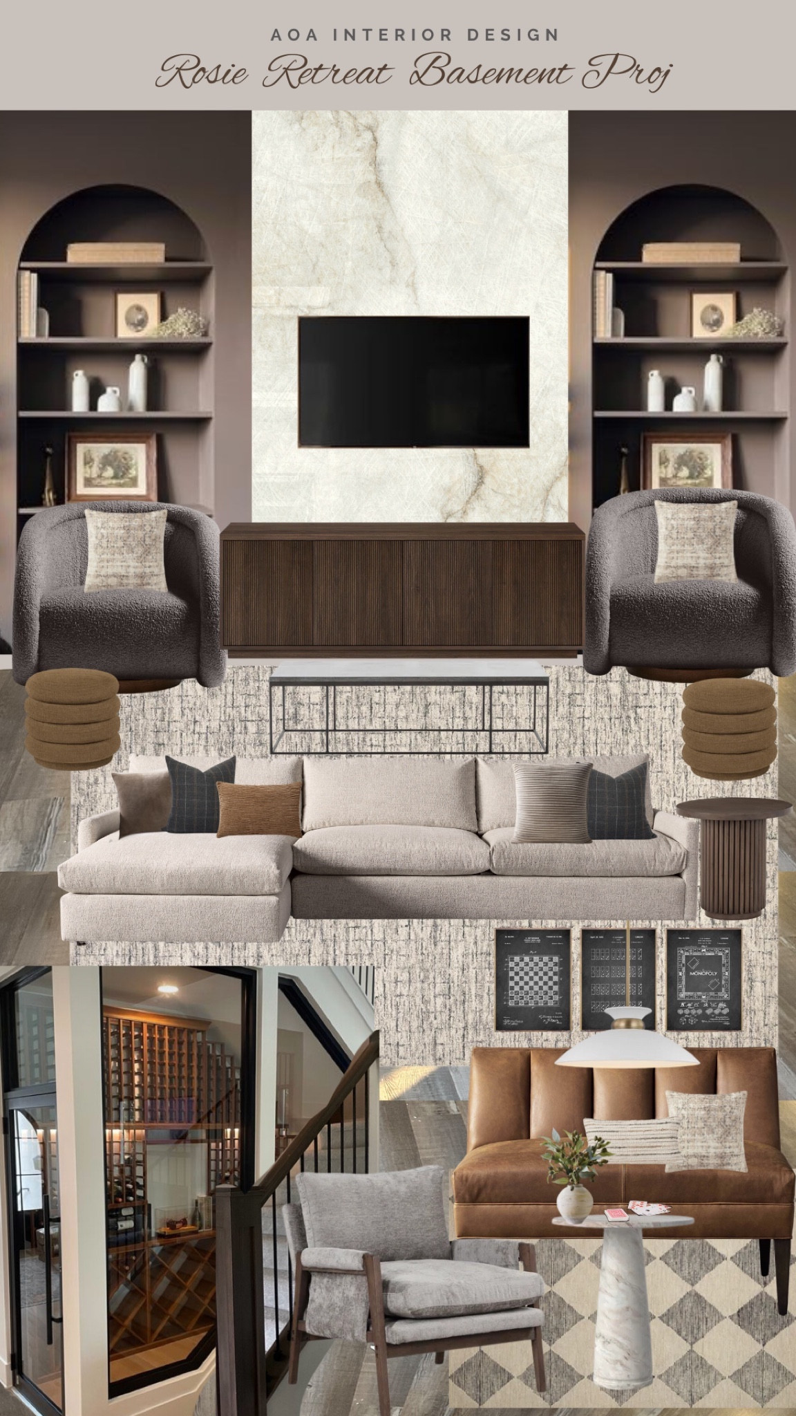 rosie retreat basement project! 

#ltk #liketoknowit #modernbasement

#LTKhome #LTKsalealert