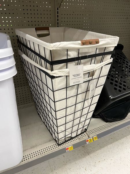 Walmart laundry baskets, I own two, nice and sturdy and I think they even upgraded these with snaps to keep the liner from falling in (not that that was a problem but it’s a nice touch!)

#LTKHome