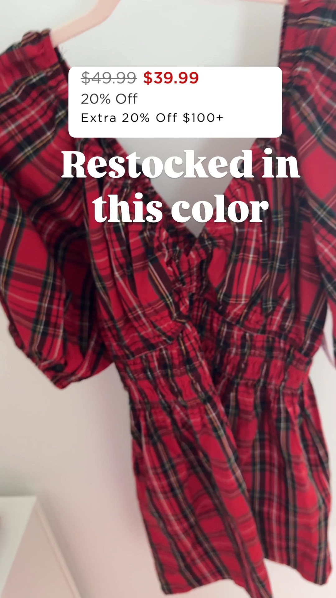 Sell out risk 


#LTKFindsUnder50 #LTKSaleAlert #LTKHoliday