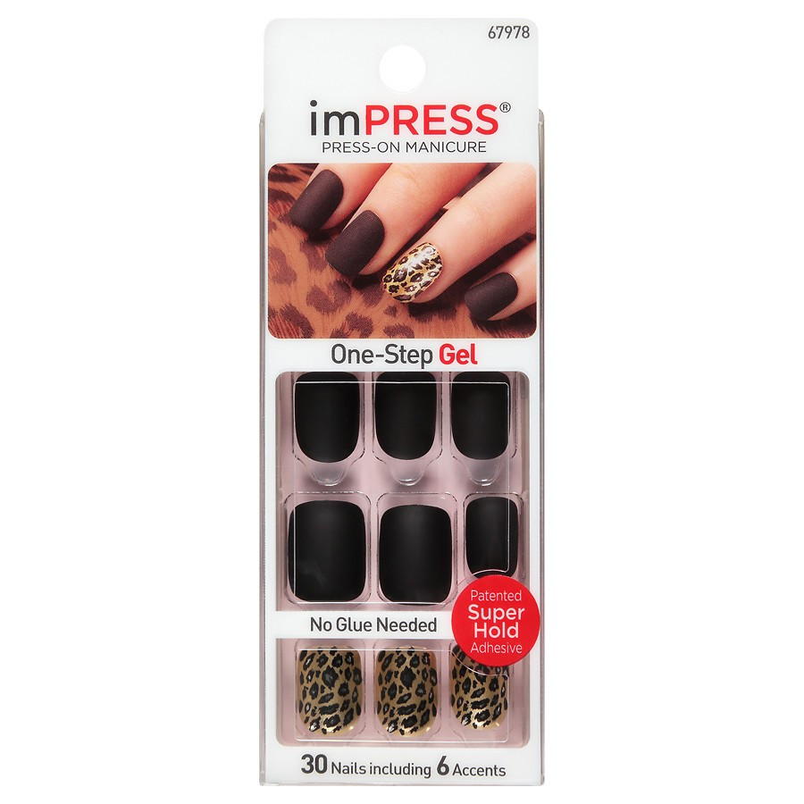 Broadway Nails Impress Gel Accent Nails, Claim To Fame30.0 ea | Walgreens