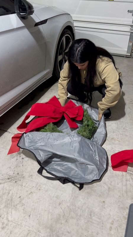 Christmas wreath storage bag are a game changer!! ❤️

#LTKhome #LTKSeasonal #LTKfindsunder50