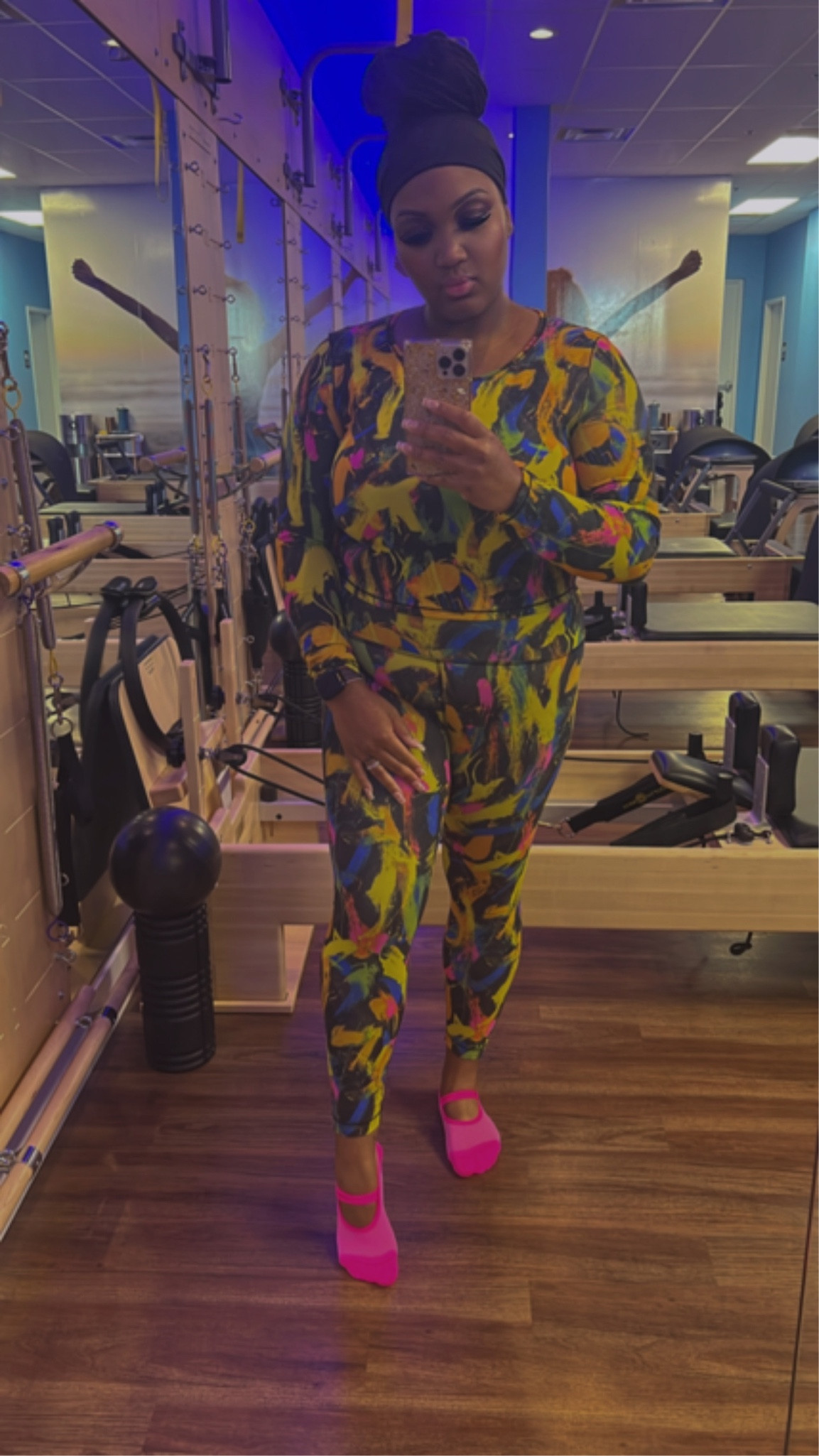 My Pilates uniform is a matching set! These vibrant colors give me life ✨

#LTKunder100 #LTKfit #LTKFind