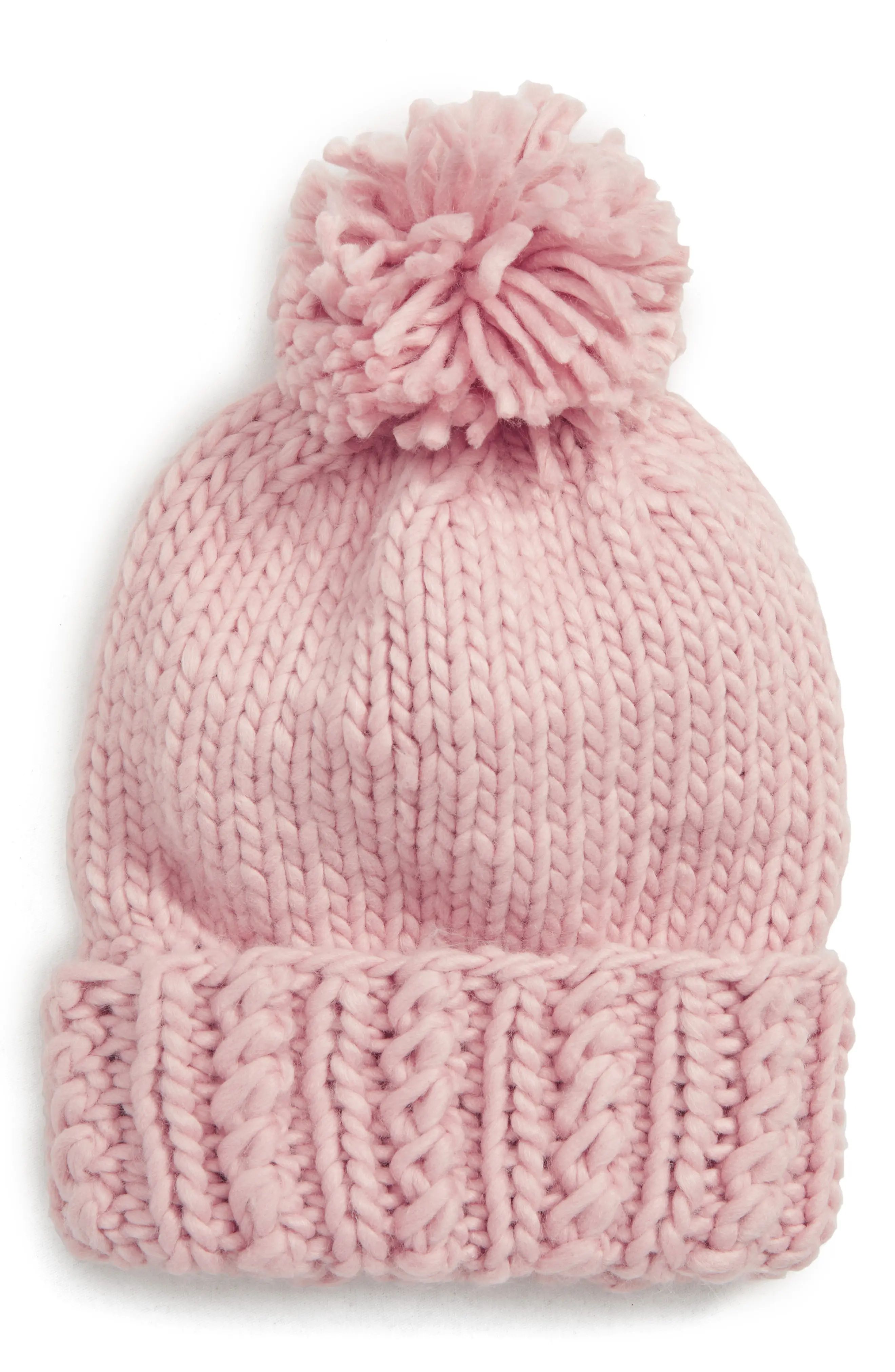 BP. Chunky Knit Pompom Beanie | Nordstrom