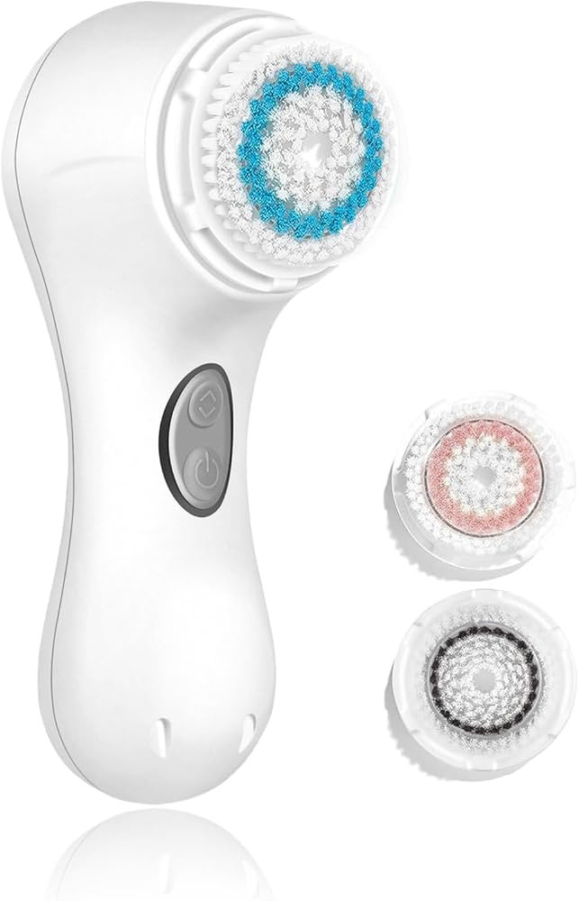 Microtree Electric Facial Cleansing Brush, Sonic Vibrating Rechargeable Face Scrubber Exfoliator,... | Amazon (US)