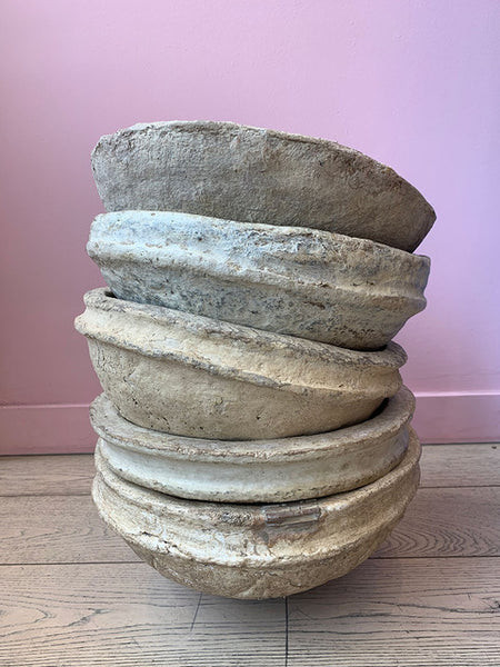 Byliving Paper Mache Large Vintage Bowl - Trouva | Trouva (Global)