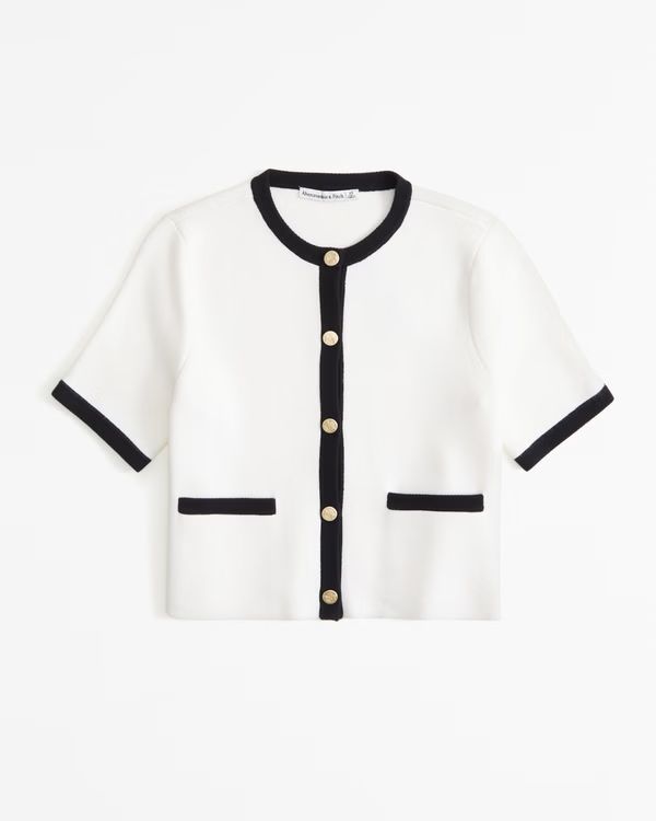 LuxeLoft Button-Up Crew Tee | Abercrombie & Fitch (US)