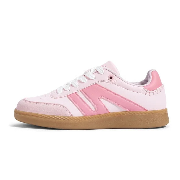 LUCKY STEP Womens Classic Retro Gum Sole Fashion Sneakers Genuine Leather Anti Slip Casual Shoes,... | Walmart (US)