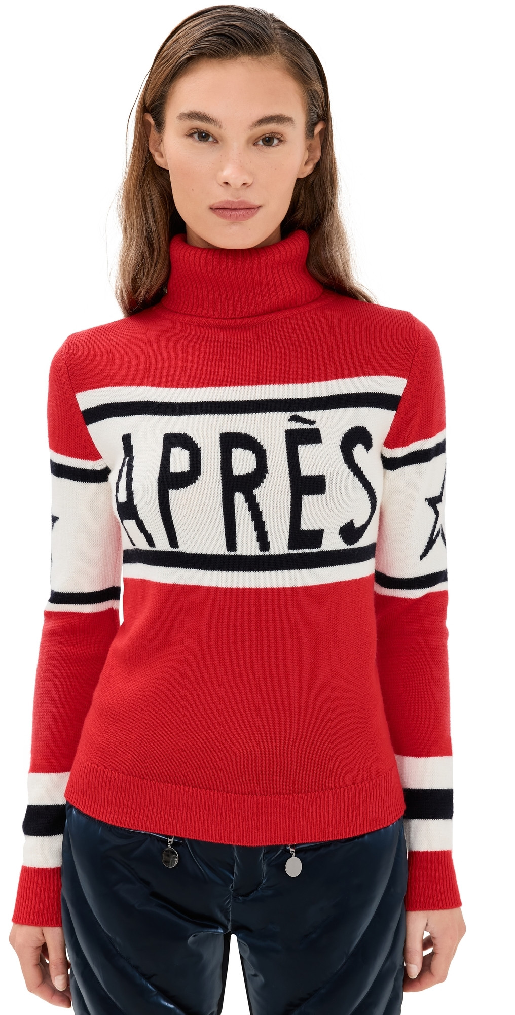 Perfect Moment Apres Sweater Red L | Shopbop