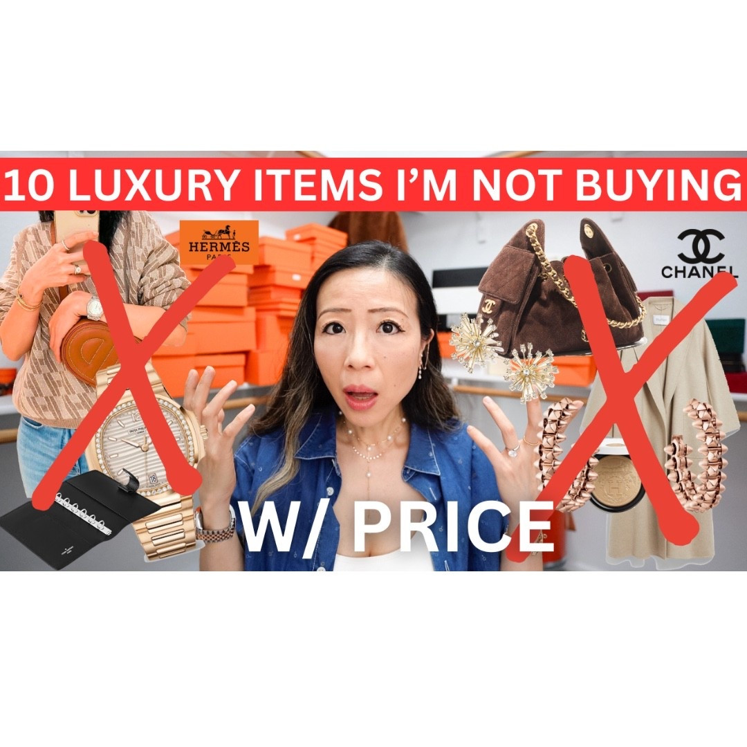 New video talking about luxury items I’m not buying is up now! Linked the things I would buy for you here. What are you not buying this year? 

#LTKselfcare #LTKWedding #LTKOver40