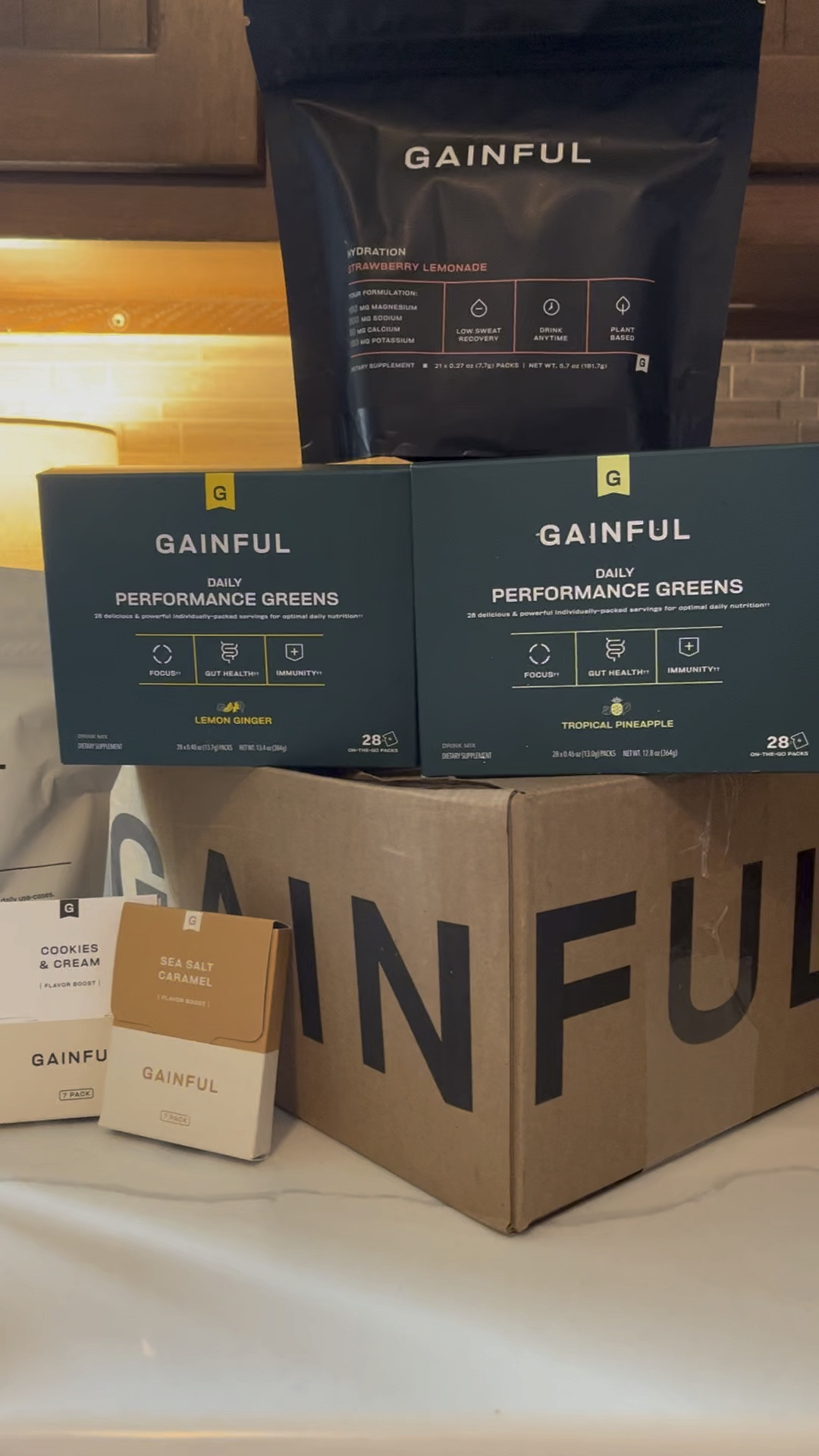 OMG 😱 IM SO EXCITED ABOUT THIS!

Trying out Gainful products for the first time & I am soooo excited.

So far I tried the greens and they are delicious! I’m obsessed!

Have you ever tried? If not, I definitely suggest trying these!!! 

#LTKActive #LTKGiftGuide #LTKSeasonal