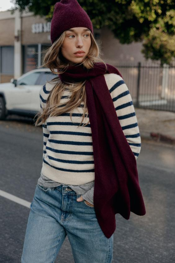 FINE KNIT SCARF | Zara US