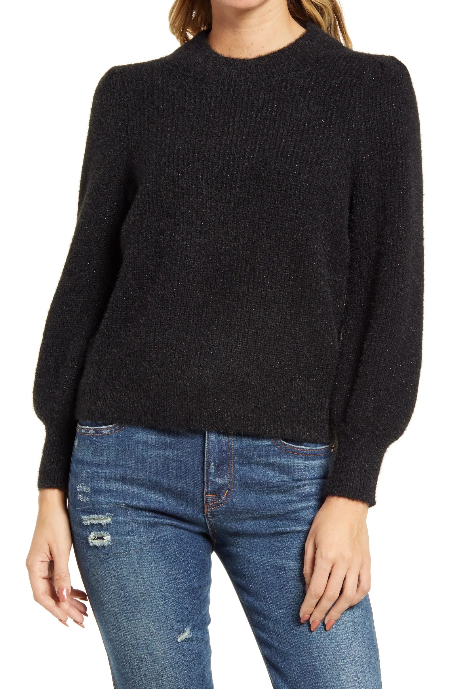 Eaton Puff-Sleeve Pullover Sweater | Nordstrom Rack