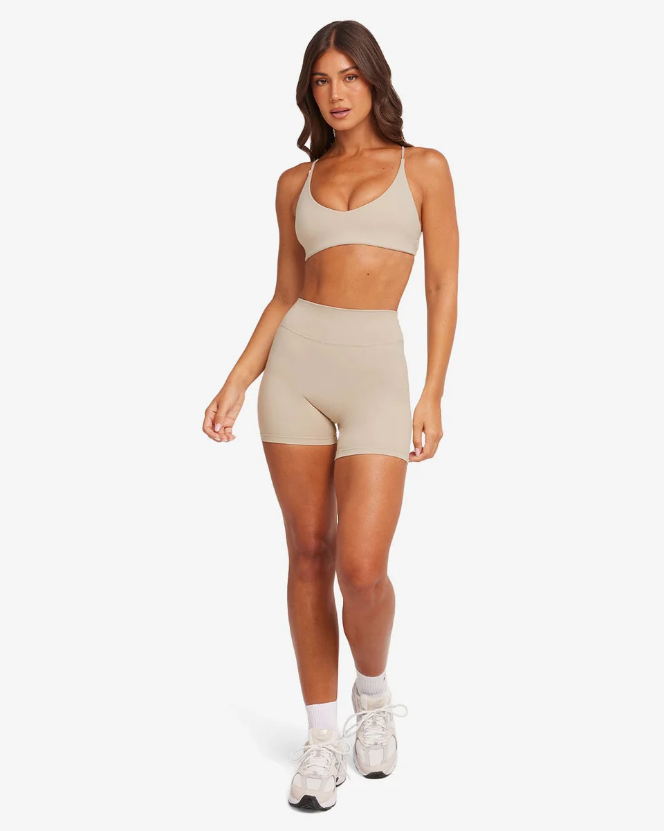 Form Invisible Scrunch Shorts 5" | Fawn | Crop Shop Boutique AU