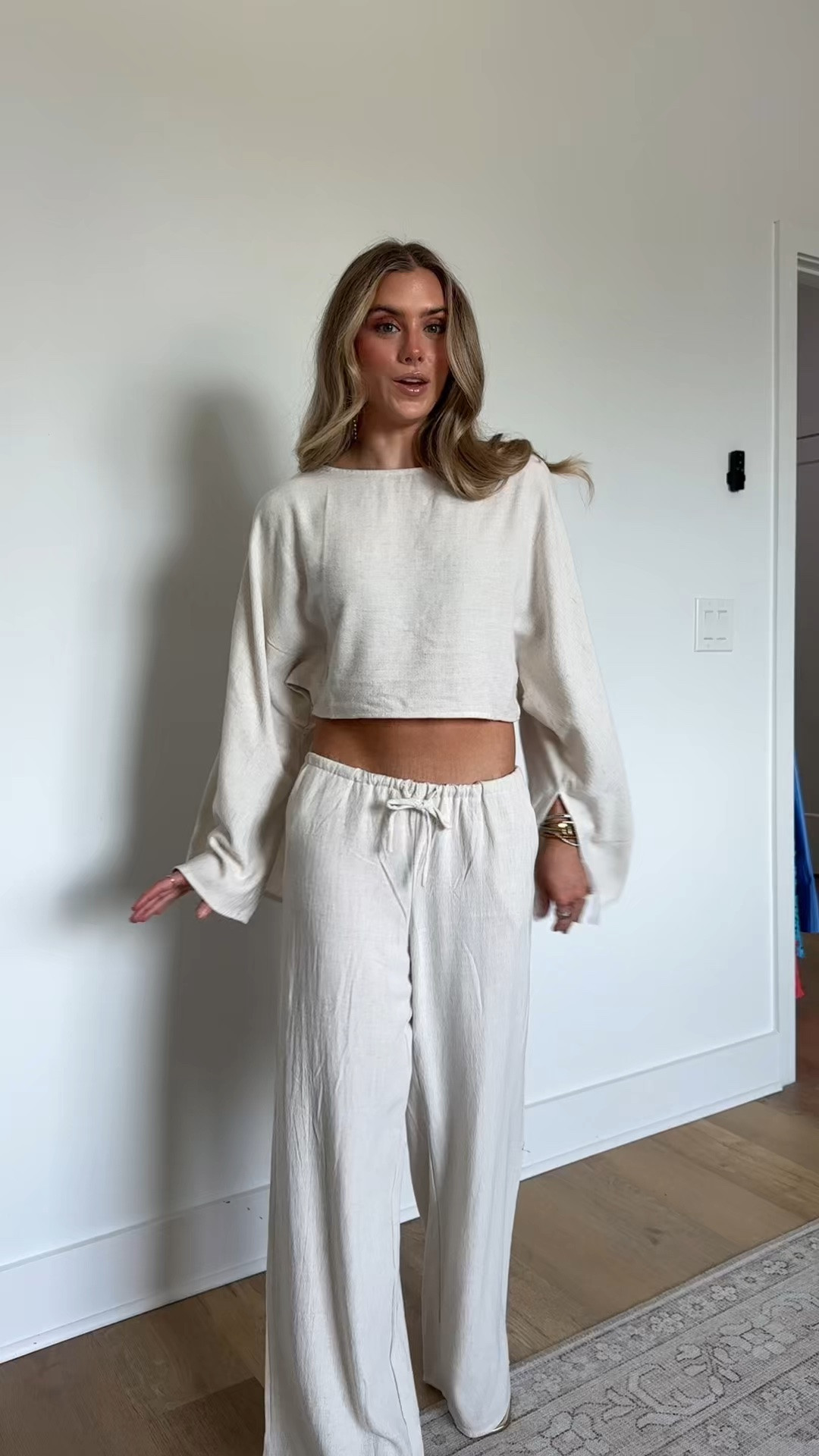 @12th Tribe size xs my code is SLOANEFES10. Who said neutrals had to be boring? Anything but basic, the Clear Breeze Natural Linen Top is giving rich girl energy with an effortlessly elegant natural linen material and long bell sleeves. Chic on it’s own and even better with the matching Clear Breeze Natural Linen Pants, these breathable beauties are made for your next escape.  @12th Tribe

#LTKootd #LTKSeasonal #LTKSaleAlert