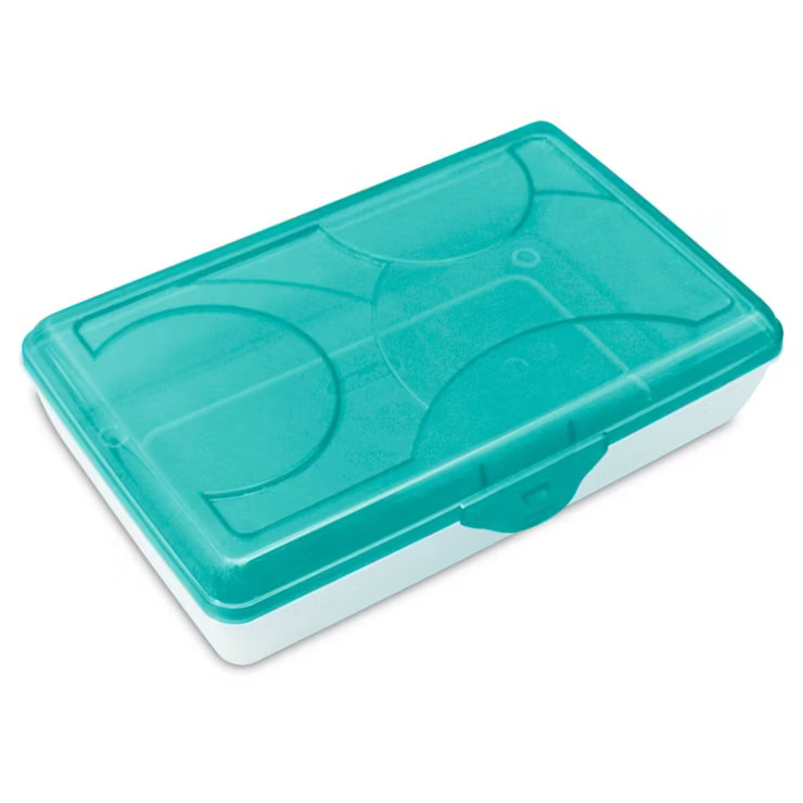 Sterilite School Supply Pencil Box - Blue | Target