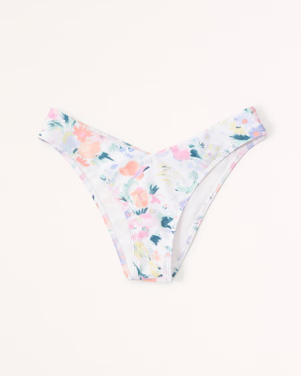 Women's Pride Tall-Side High-Leg Cheeky Bottom | Women's Swimwear | Abercrombie.com | Abercrombie & Fitch (US)