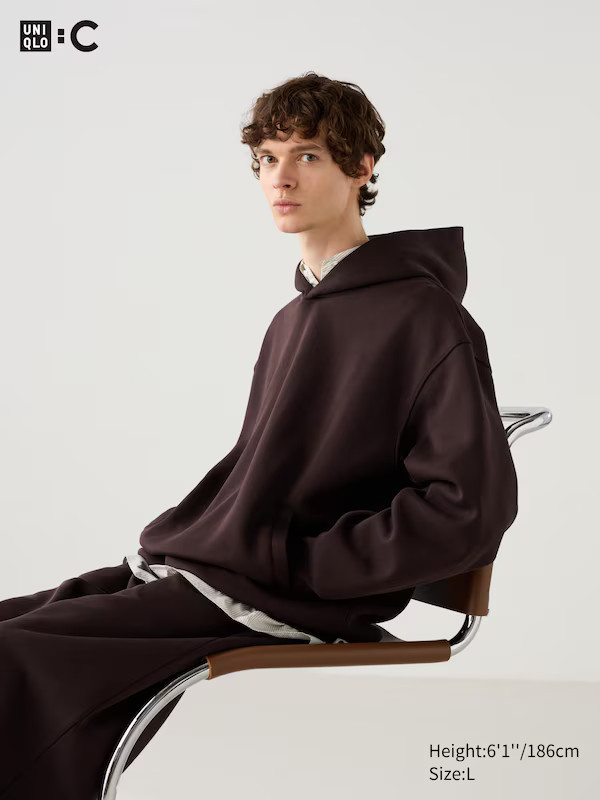 Oversized Sweat Pullover Hoodie | UNIQLO (UK)