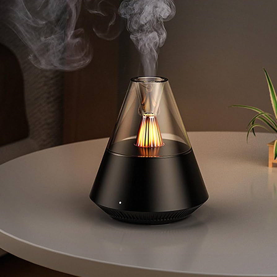 TriPro Essential Oils Aroma Diffuser,Portable Humidifier with Cool Mist and Warm Light Effect,Rem... | Amazon (US)