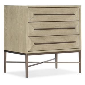Hooker Furniture Bedroom Cascade Three-Drawer Nightstand | Cymax