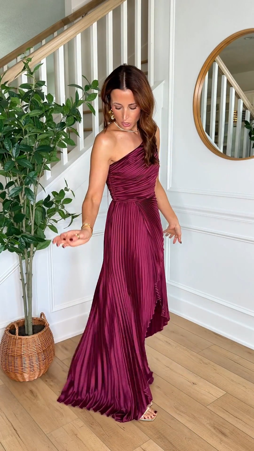 Wearing XS. Fall wedding guest dresses. Winter wedding guest dresses. Pleated maxi dress. Spring wedding guest dresses. Cocktail dresses. Party dresses. Holiday party dresses.

#LTKWedding #LTKTravel #LTKSeasonal